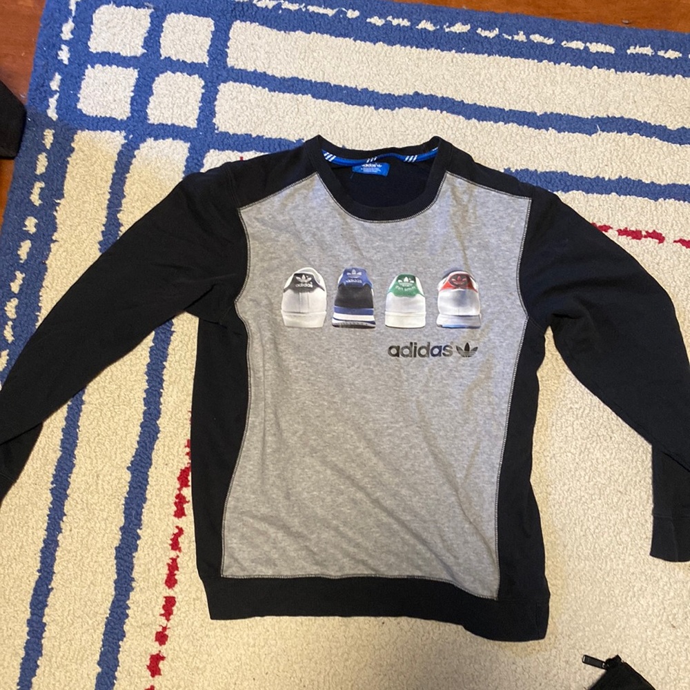 Adidas Crewneck Graphic Sweater